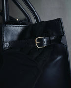 "BALENCIAGA" 2013 Autumn/Winter Padlock All Afternoon Structured Leather Bag