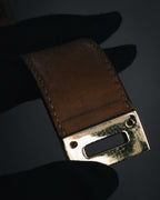 "BALENCIAGA" 2014-2016 Turn-lock leather bracelet