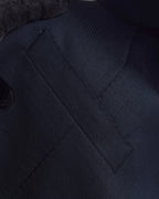 "GIORGIO ARMANI" Deep satin backed tailored wool vest