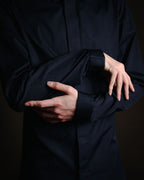 "Dior" 2017 AW Minimal fly-front bee-embroidered shirt