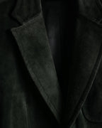 -SPECIAL- "GUCCI" 90’s Tom ford design suede tailored jacket