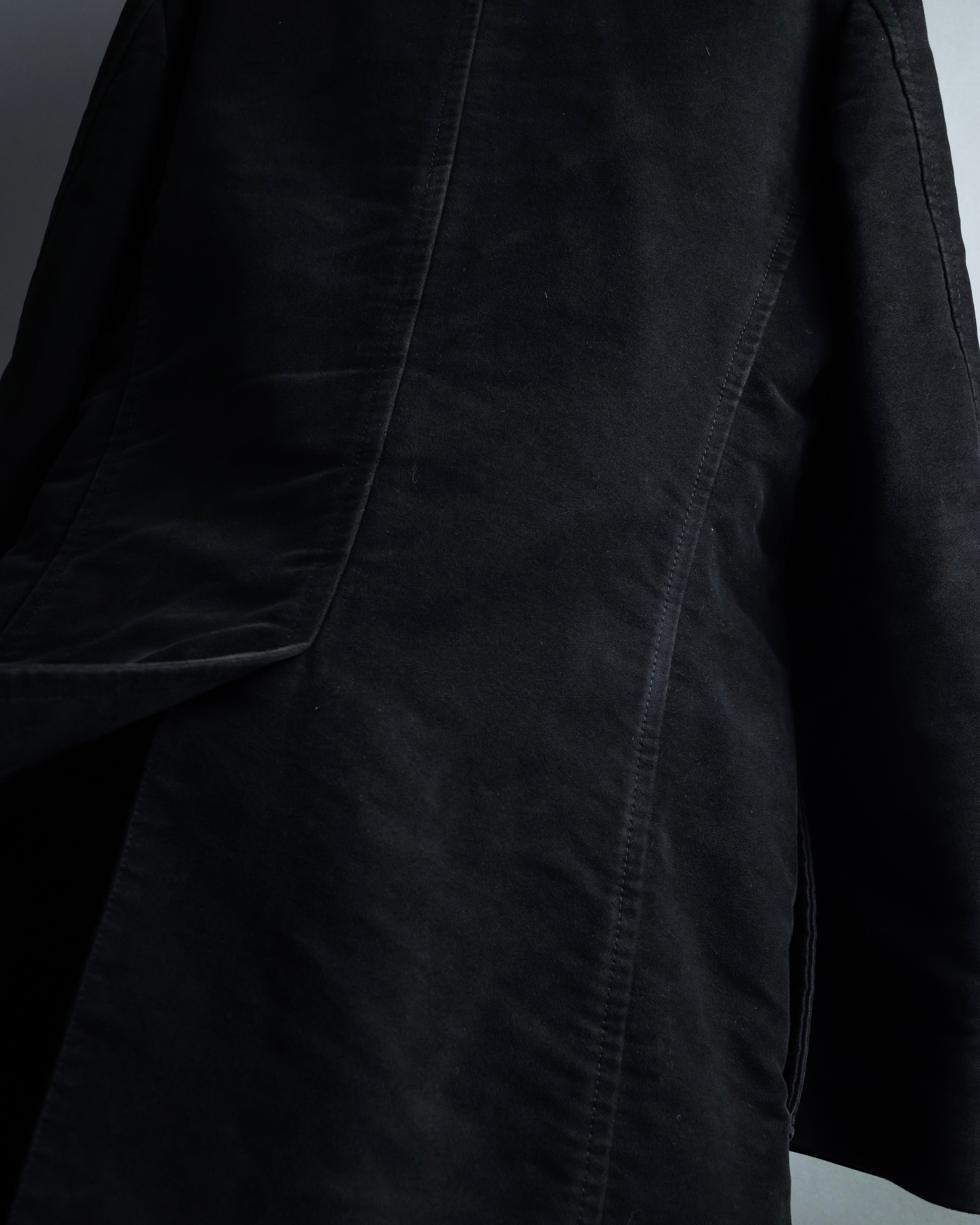 -SPECIAL- "GUCCI" 2007-2011's  High density cotton military detail mid-length coat