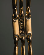 “CELINE” 2019-2024 Gold maillon horsebit bracelet