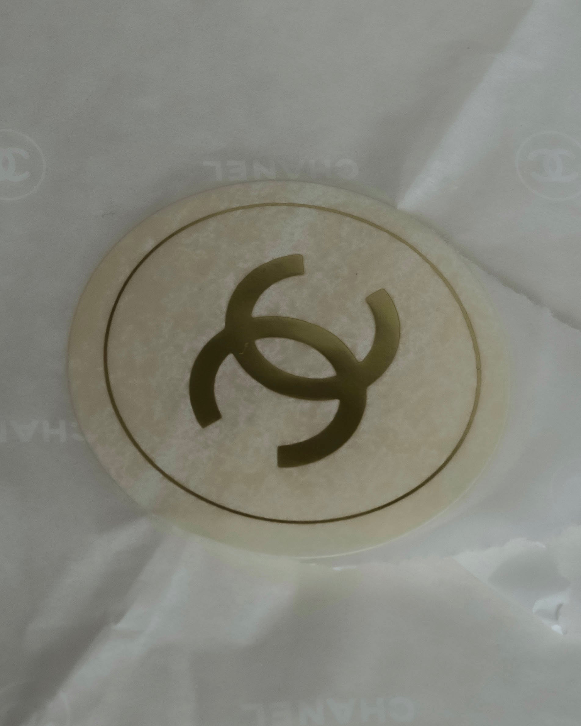 "CHANEL" 2005SS logo studs design shirt jacket