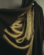 “Max Mara” 00’s Belted angora blend long coat