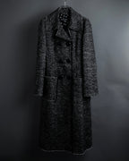 "Dolce & Gabbana" Double-breasted beautiful tweed long coat