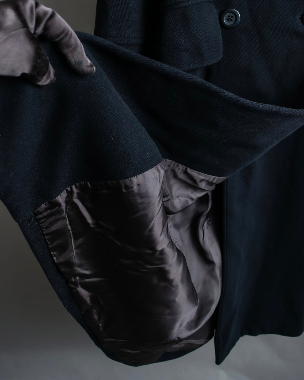 "DOLCE &amp; GABBANA" Maxi length double breasted chesterfield coat