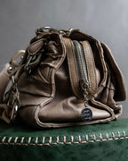 "BALENCIAGA" Three-way chain leather shoulder bag