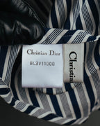 "Christian Dior" 80's-90's Striped silk blouse