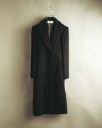 "GIVENCHY" 90's-00's Classically tailored wool long coat