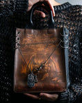 “Jean Paul Gautier” gargoyle printed hand bag