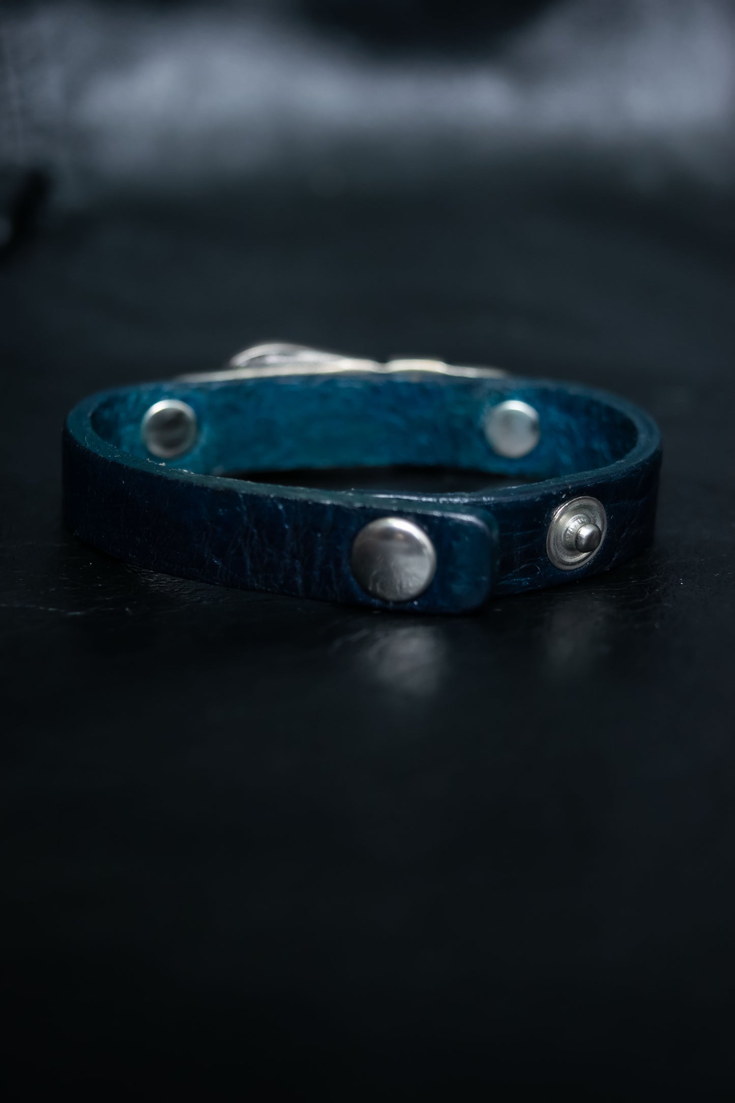 “DIESEL” Logo belt designed leather bracelet