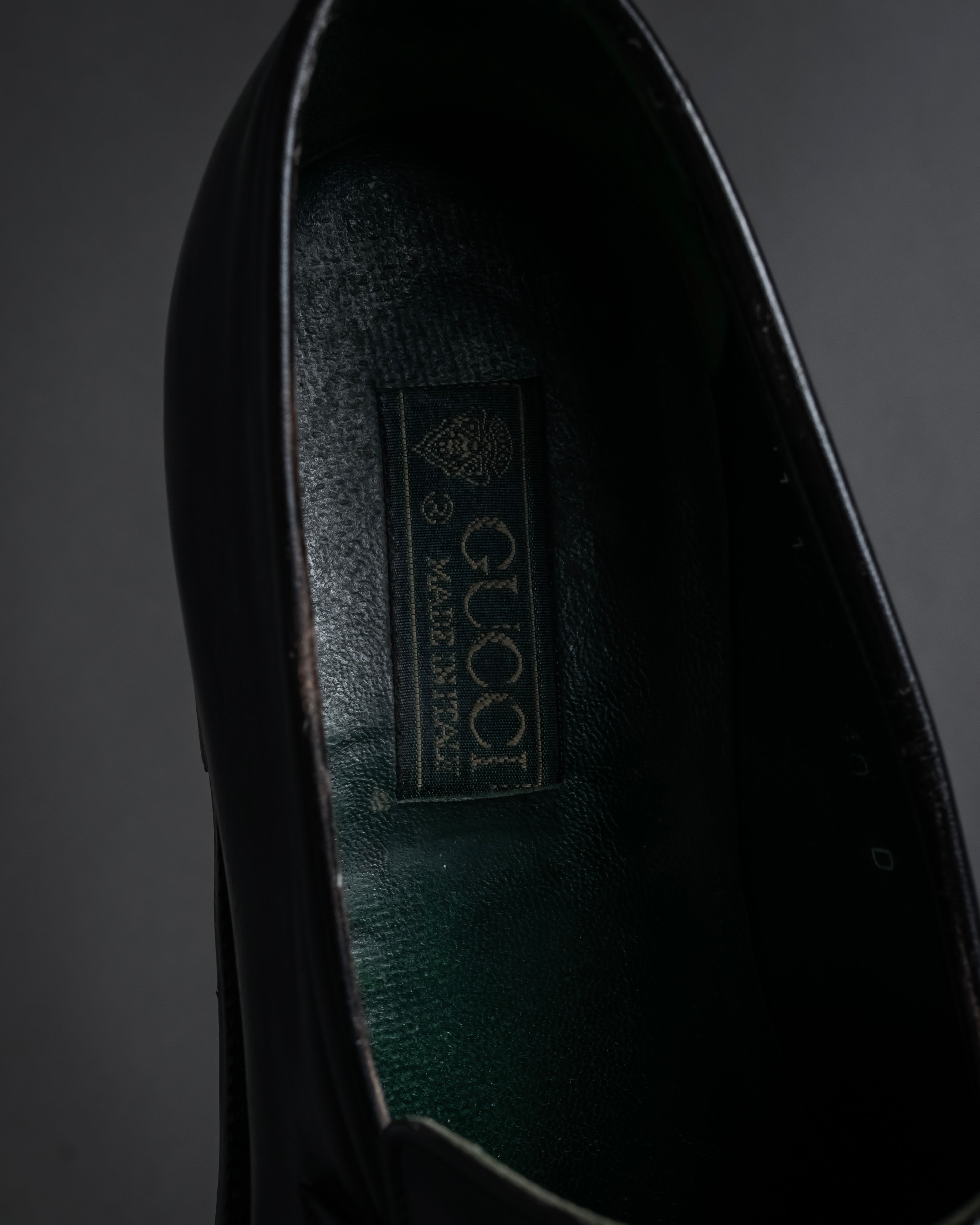 "GUCCI" 90’s classic leather penny loafers