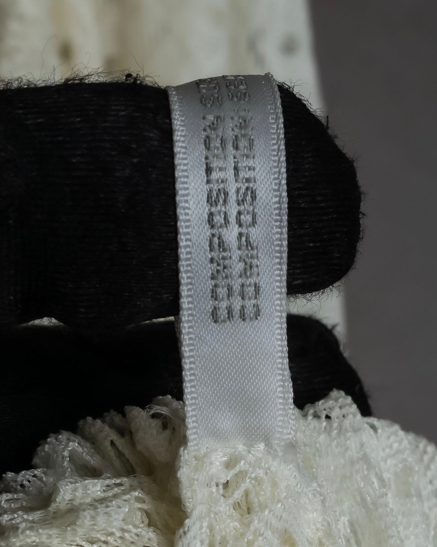 "YOHJI YAMAMOTO" 1992SS eyelet cutwork lace design long skirt