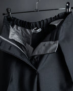 "Acne Studios" Button fly design wide straight slacks