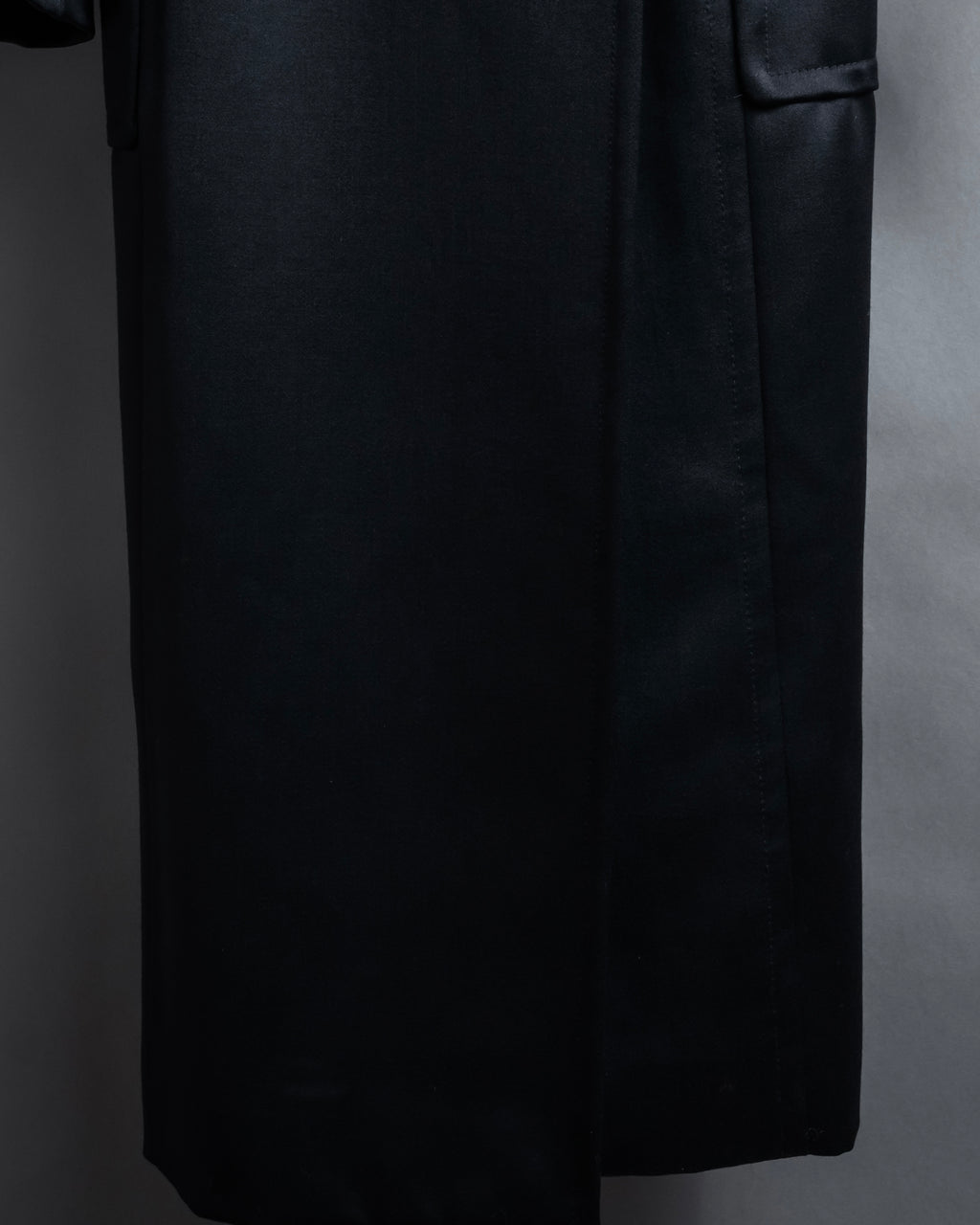 -SPECIAL- "YVES SAINT LAURENT rive gauche" 03 year Tom Ford period corset design long coat