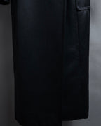 -SPECIAL- "YVES SAINT LAURENT rive gauche" 03 year Tom Ford period corset design long coat