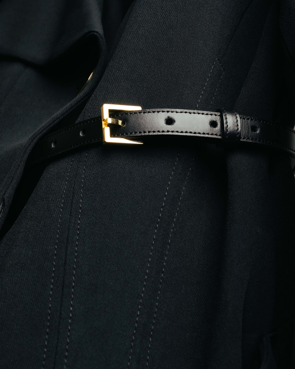 -SPECIAL- “HARUNOBU MURATA” 2024 SS Sculptural belted dress coat