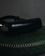 "tricot COMME des GARÇONS" Structured kiss-lock leather shoulder bag