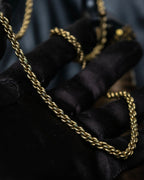 “Christian Dior” beautiful thick gold chain necklace