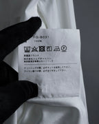 "COMME des GARCONS SHIRT" 01AW French cotton bowtie shirt
