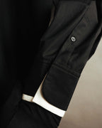 “Alexander McQueen” 10’s Layered double-collar contrast trim shirt