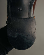 "BURBERRY LONDON" 00's-10's Sleek leather lace-up derby shoes