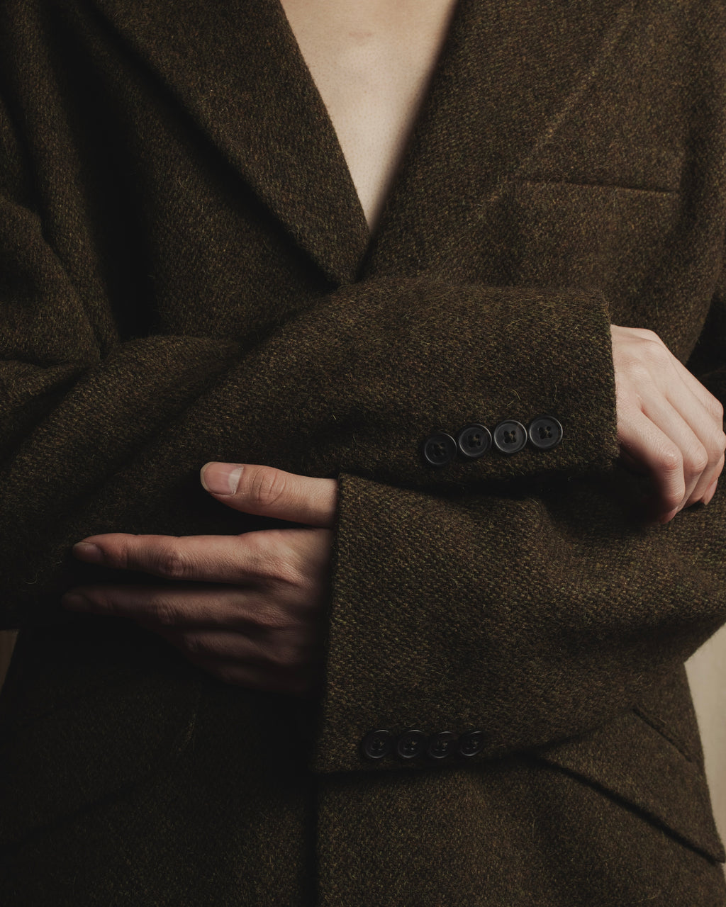 Chaqueta larga a medida de mezcla de alpaca Polo Ralph Lauren