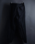 "YVES SAINT LAURENT" Strongly tailored shaped wool set up