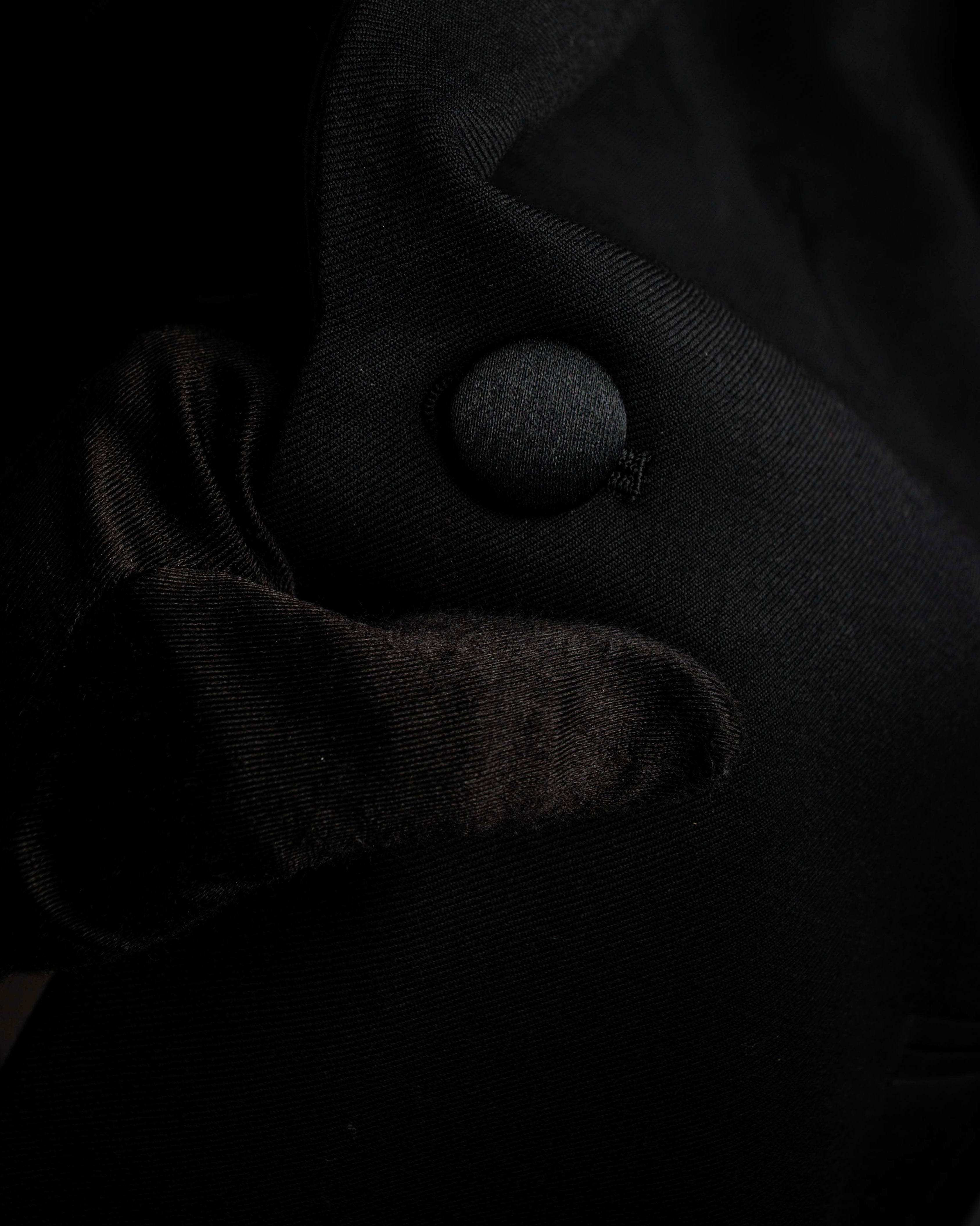 "CHRISTIAN DIOR MONSIEUR" Classical tailored Zegna base satin tuxedo set up