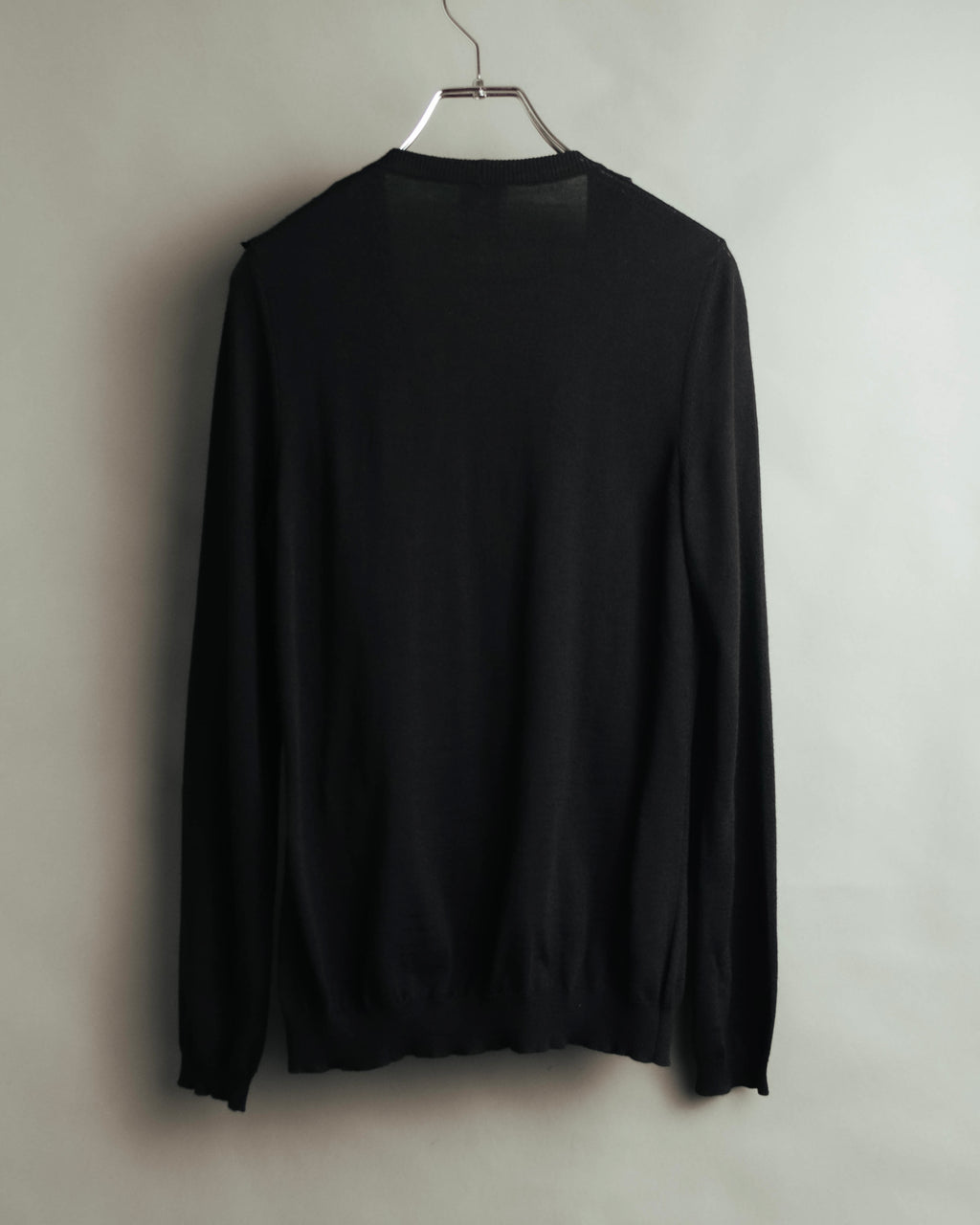 "RED VALENTINO" 10's Feminine merino wool knit cardigan