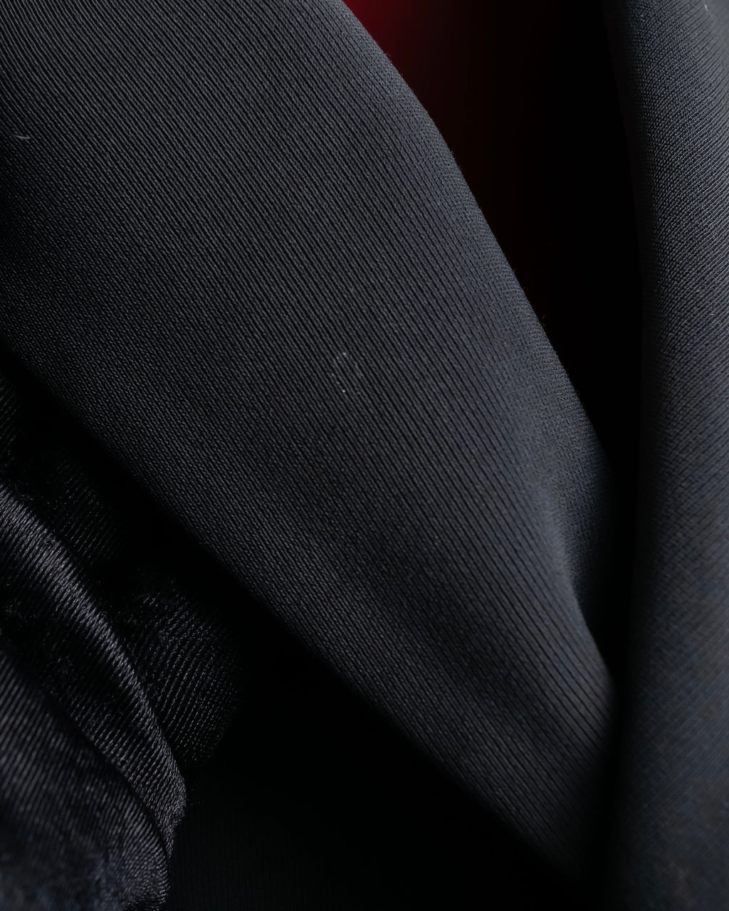 "TOSSARI" Shiny hidden zipper design tailored jacket