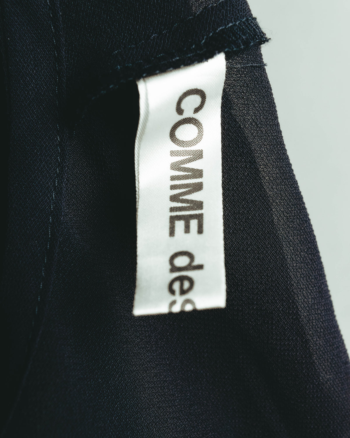 "COMME des GARÇONS" 90's Sculptural ruffle maxi dress