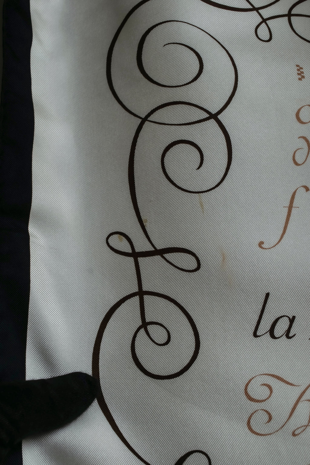 "HERMES" LART DECRIRE Carré  90 silk scarf