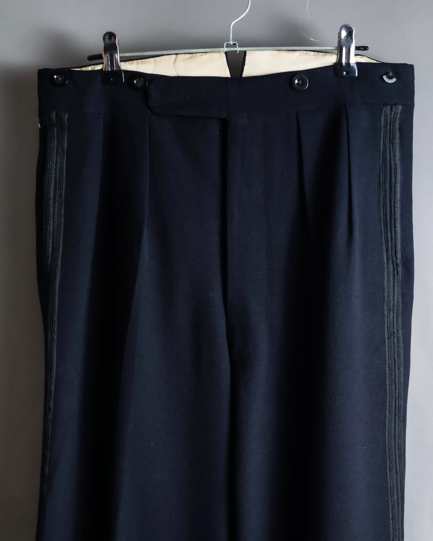 Vintage high waist tuxedo slacks