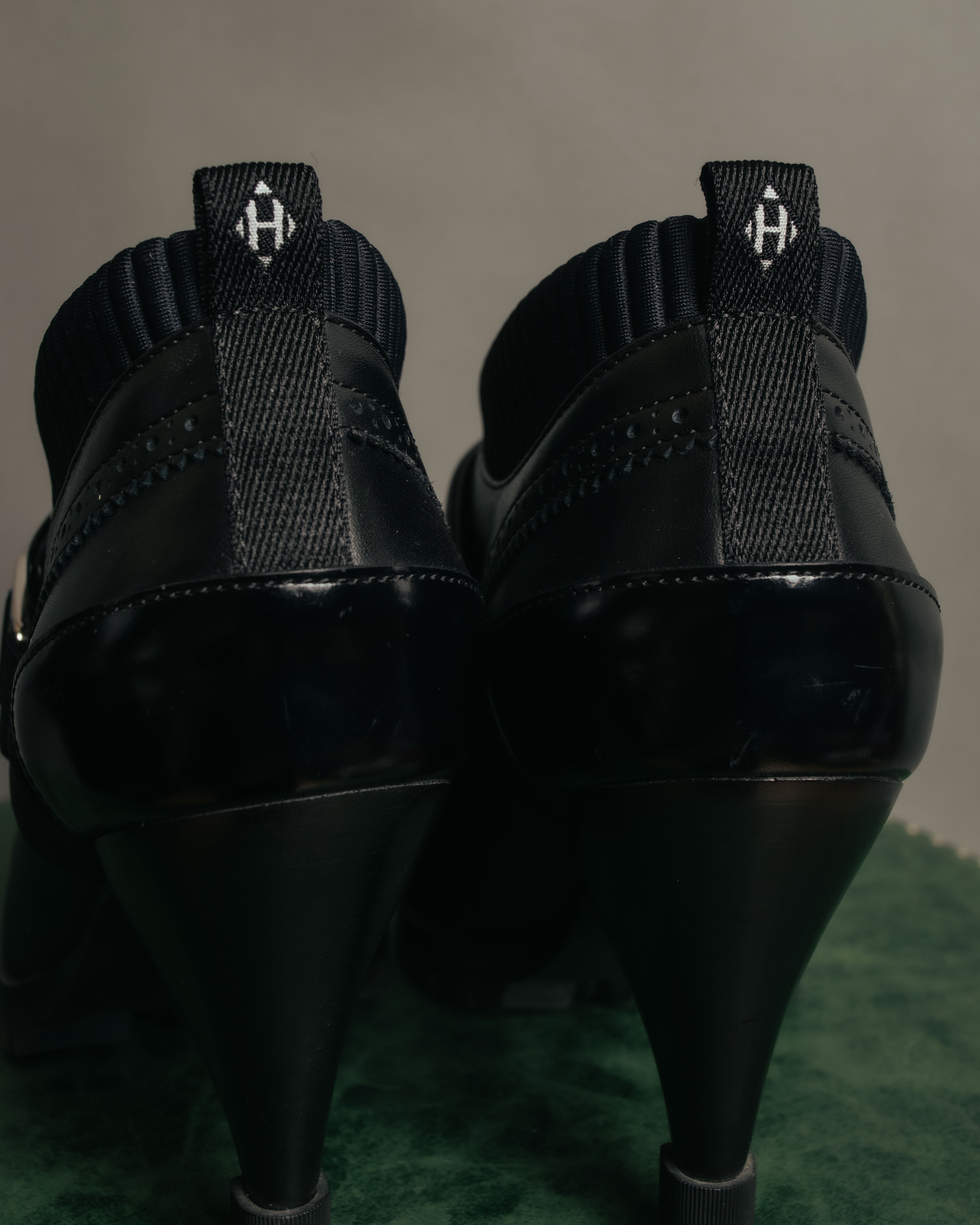 “HERMÈS” 2017-2022 Aw hybrid brogue sock ankle boots