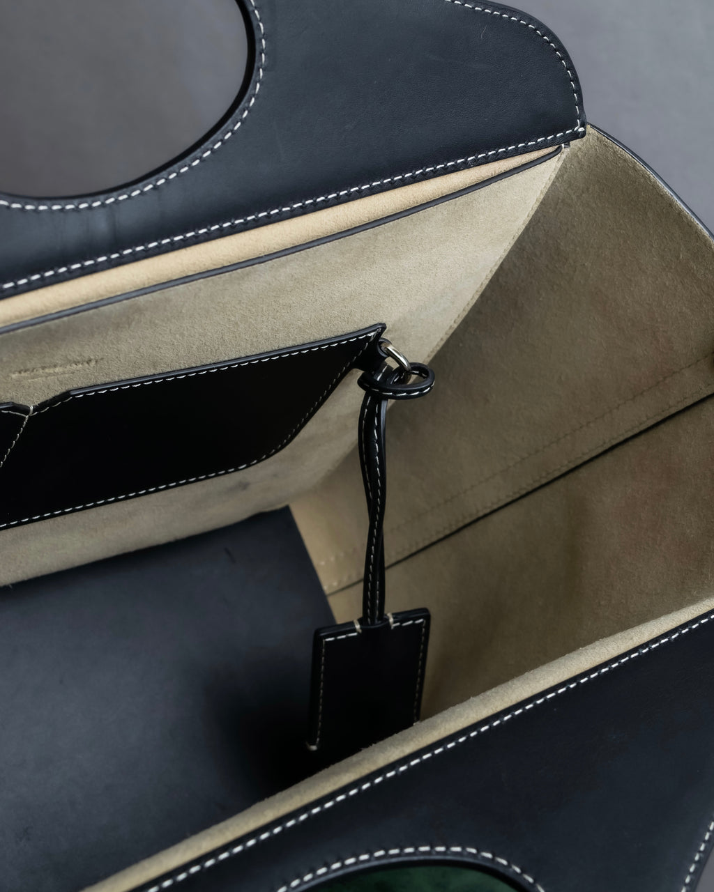 "BURBERRY" Suede switching design 2way shoulder bag