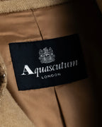 "Aquascutum" Traditional detail belted long trench coat