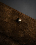 "GUCCI" 60’s-70’s suede and leather shoulder bag