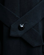 Hiroko Koshino Thin Long Embroidered Coat