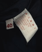 "MARNI" 90’s-00’s Textured plaid wool blend coat