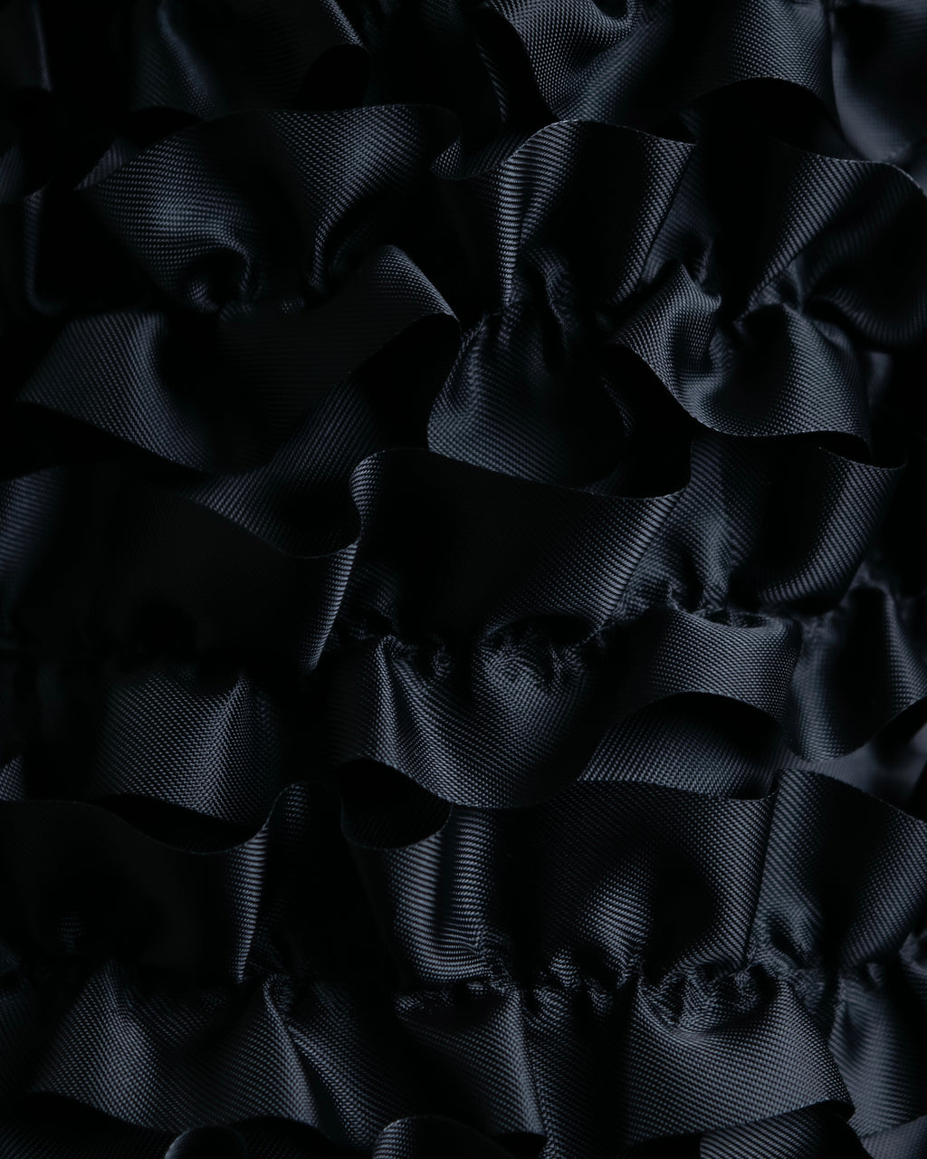 “tricot COMME des Garçons AD1999" Ribbon designed long skirt