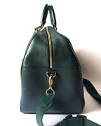 LOUIS VUITTON/ “Taiga Kendall GM” 2 Way Big Boston Bag Green