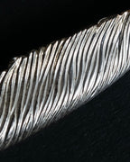 "Christian Dior" Relief motif silver 925 brooch