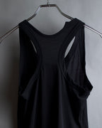 "YOHJI YAMAMOTO FEMME" 13SS
Shoulder cutting sleeveless pullover