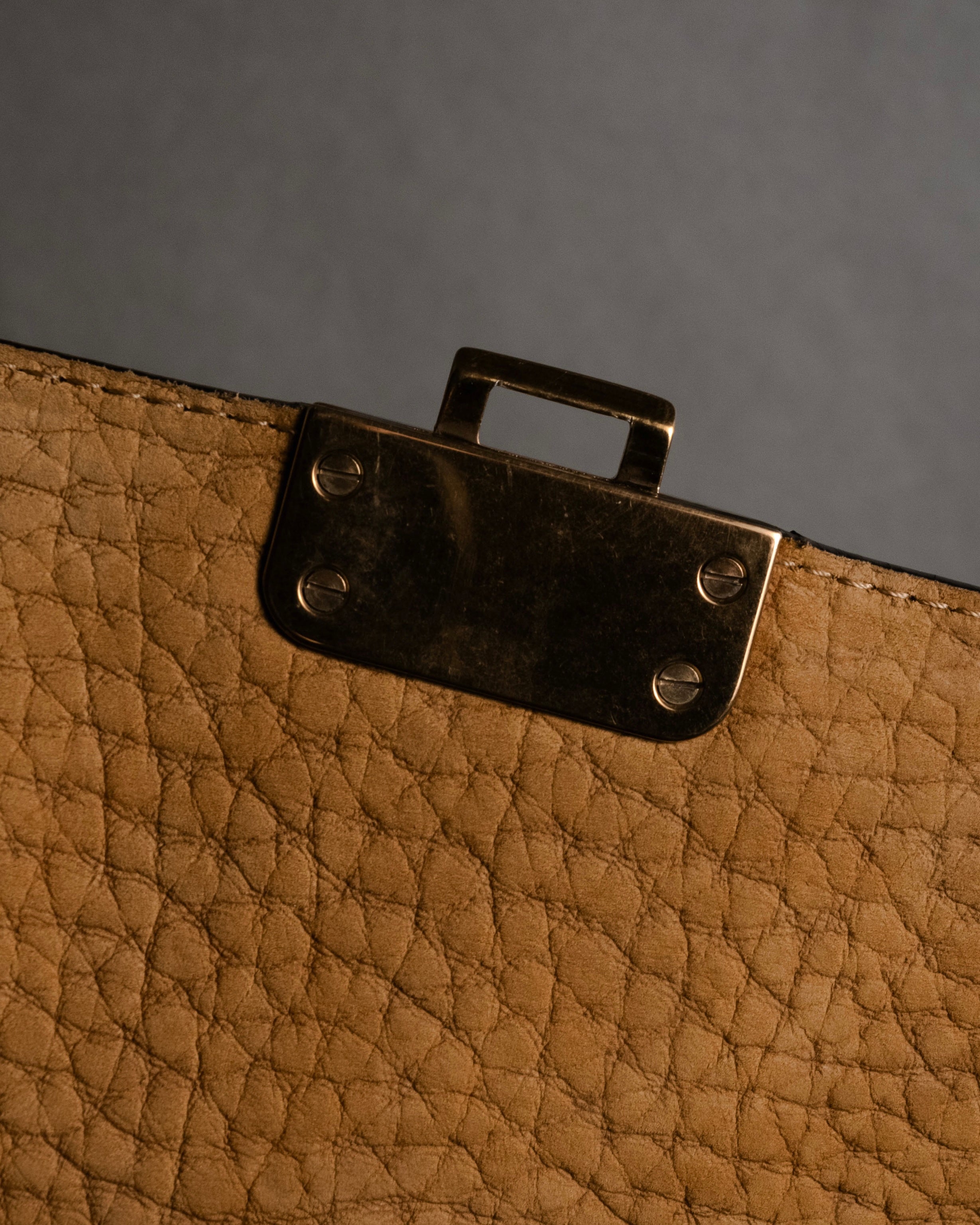 “Chloé” 12-14 Alice bicolor trapeze tote bag