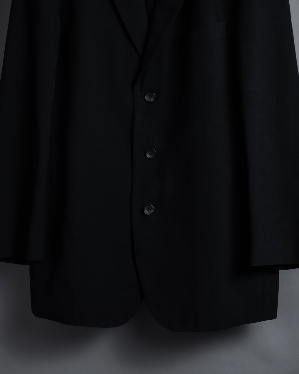 "ISSEY MIYAKE" 00AW Simple detail wool tailored jacket