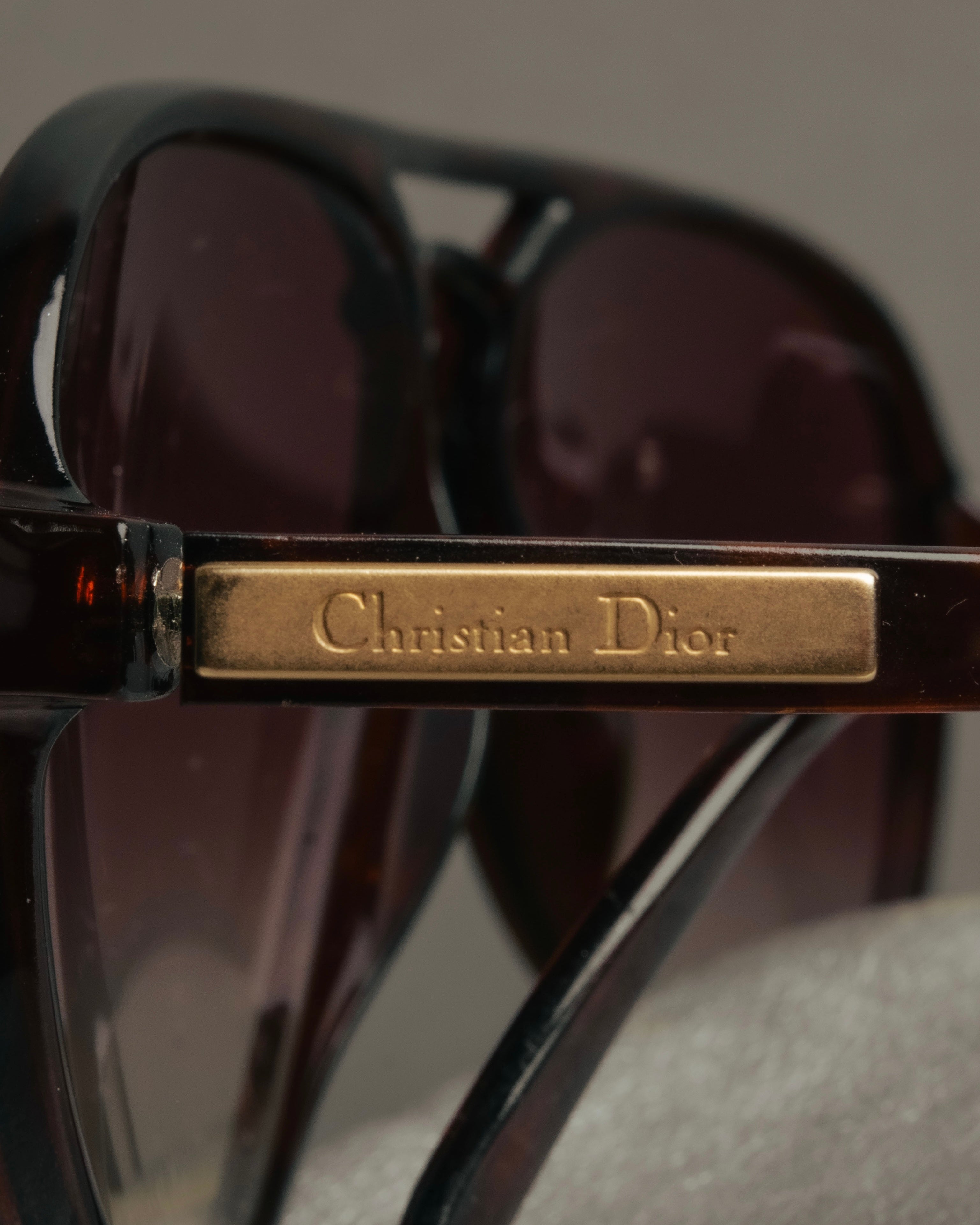 “Christian Dior” 70’s-80’s Tortoiseshell aviator sunglasses