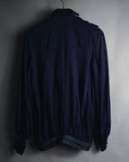 "GUCCI" 90’s-00’s military romantic ruffle blouse