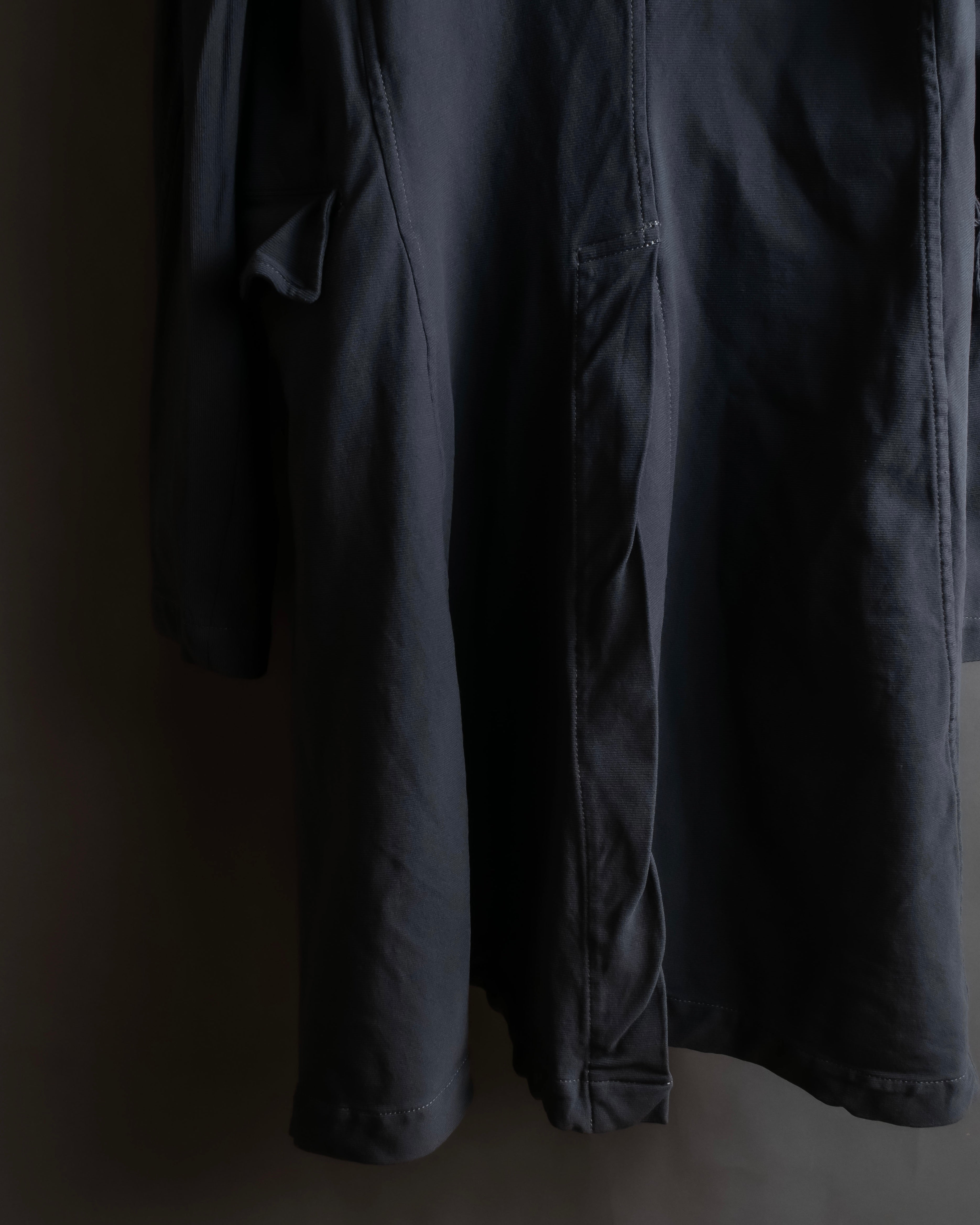 "COMME des GARCONS COMME des GARCONS" Stitchwork placket cut line coat